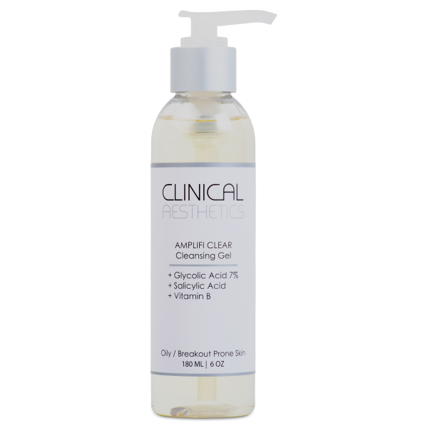 Clear Cleansing Gel, Glycolic Acid, Salicylic Acid